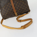 LOUIS VUITTON Monogram Saumur 35 Shoulder Bag M42254 LV Auth bs31702-8