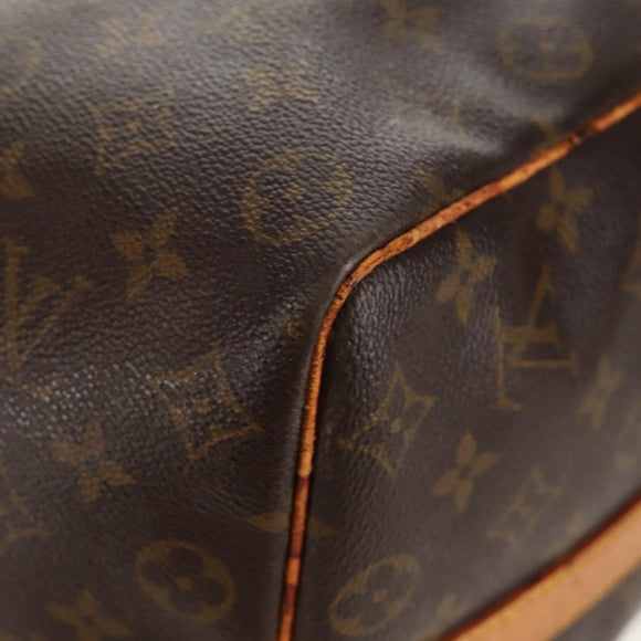LOUIS VUITTON Monogram Keepall Bandouliere 50 Boston Bag M41416 LV Auth bs31705
