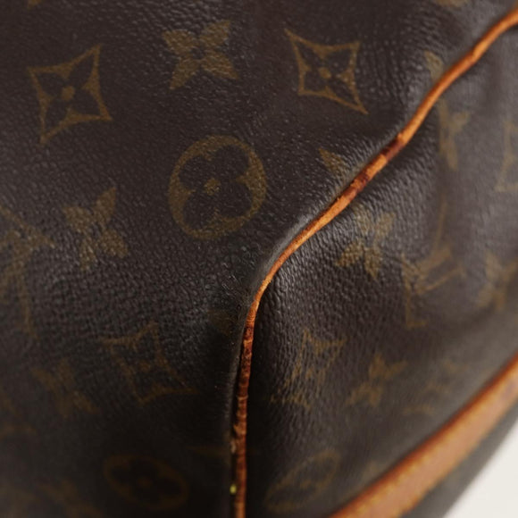 LOUIS VUITTON Monogram Keepall Bandouliere 50 Boston Bag M41416 LV Auth bs31705