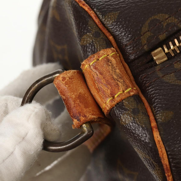LOUIS VUITTON Monogram Keepall Bandouliere 50 Boston Bag M41416 LV Auth bs31705