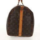 LOUIS VUITTON Monogram Keepall Bandouliere 50 Boston Bag M41416 LV Auth bs31705-3