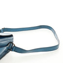 LOUIS VUITTON Epi Cartouchiere MM Shoulder Bag Blue M52245 LV Auth bs31707-14