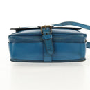 LOUIS VUITTON Epi Cartouchiere MM Shoulder Bag Blue M52245 LV Auth bs31707-5