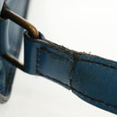 LOUIS VUITTON Epi Cartouchiere MM Shoulder Bag Blue M52245 LV Auth bs31707-10