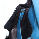 LOUIS VUITTON Epi Cartouchiere MM Shoulder Bag Blue M52245 LV Auth bs31707-26