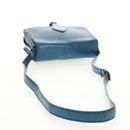 LOUIS VUITTON Epi Cartouchiere MM Shoulder Bag Blue M52245 LV Auth bs31707-7