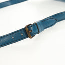 LOUIS VUITTON Epi Cartouchiere MM Shoulder Bag Blue M52245 LV Auth bs31707-9