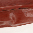 LOUIS VUITTON Epi Lussac Shoulder Bag Brown M52283 LV Auth bs31708-6