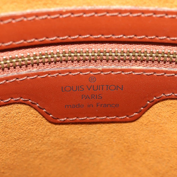 LOUIS VUITTON Epi Lussac Shoulder Bag Brown M52283 LV Auth bs31708
