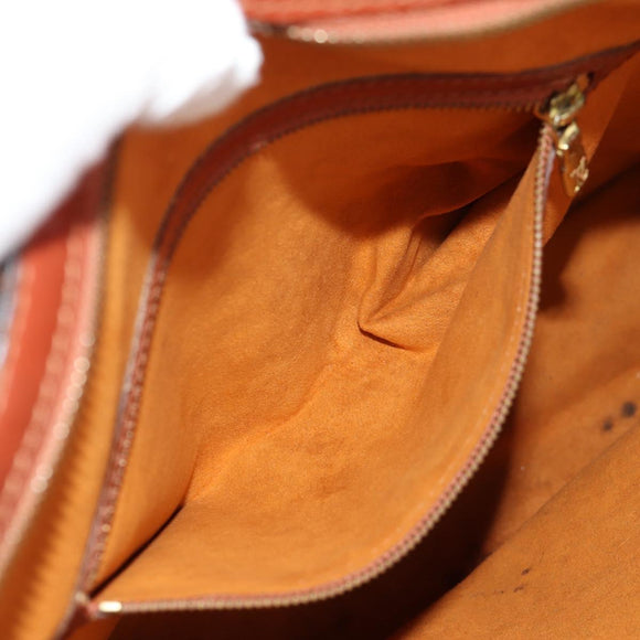 LOUIS VUITTON Epi Lussac Shoulder Bag Brown M52283 LV Auth bs31708