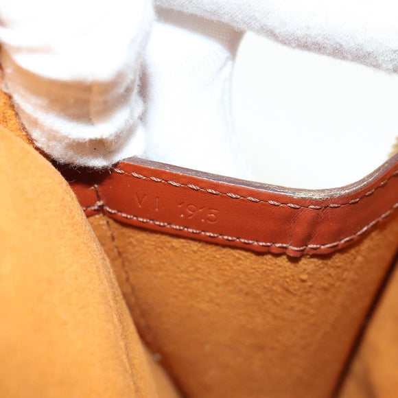LOUIS VUITTON Epi Lussac Shoulder Bag Brown M52283 LV Auth bs31708