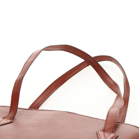 LOUIS VUITTON Epi Lussac Shoulder Bag Brown M52283 LV Auth bs31708