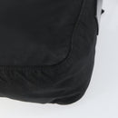 PRADA Shoulder Bag Nylon Black Silver Auth bs31714-15