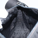 PRADA Shoulder Bag Nylon Black Silver Auth bs31714-19