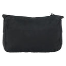PRADA Shoulder Bag Nylon Black Silver Auth bs31714-2