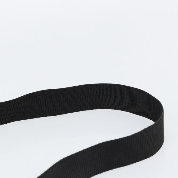 PRADA Shoulder Bag Nylon Black Silver Auth bs31714