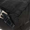 PRADA Rucksack Nylon Schwarz Silber Orig bs31715-17