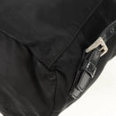 PRADA Backpack Nylon Black Silver Auth bs31715-14