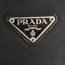 PRADA Backpack Nylon Black Silver Auth bs31715-17