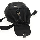 PRADA Rucksack Nylon Schwarz Silber Orig bs31715-25