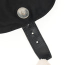 PRADA Backpack Nylon Black Silver Auth bs31715-22