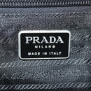 PRADA Backpack Nylon Black Silver Auth bs31715-24