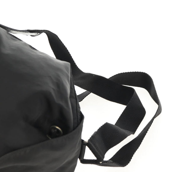 PRADA Rucksack Nylon Schwarz Silber Orig bs31715