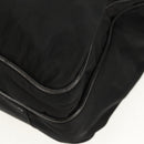 PRADA Business Bag Nylon Leather Black Silver Auth bs31717-12