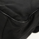 PRADA Business Bag Nylon Leather Black Silver Auth bs31717-14