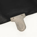 PRADA Business Bag Nylon Leather Black Silver Auth bs31717-18