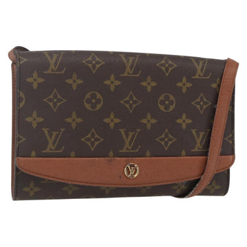 LOUIS VUITTON Monogram Bordeaux 24 Shoulder Bag M51798 LV Auth bs31720
