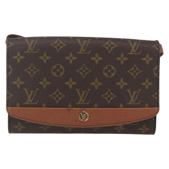 LOUIS VUITTON Monogram Bordeaux 24 Shoulder Bag M51798 LV Auth bs31720