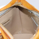 LOUIS VUITTON Monogram Vernis Houston Hand Bag Beige M91004 LV Auth bs31721-21