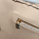 LOUIS VUITTON Monogram Vernis Houston Hand Bag Beige M91004 LV Auth bs31721-23