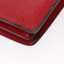 LOUIS VUITTON Epi Serviette Conseiller Business Bag Red M54427 LV Auth bs31722-17