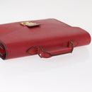 LOUIS VUITTON Epi Serviette Conseiller Business Bag Red M54427 LV Auth bs31722-6