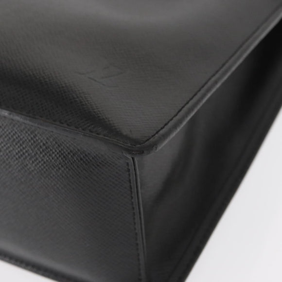 LOUIS VUITTON Taiga Serviette Kazan Business Bag Ardoise M30802 LV Auth bs31723