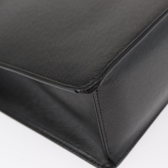 LOUIS VUITTON Taiga Serviette Kazan Business Bag Ardoise M30802 LV Auth bs31723