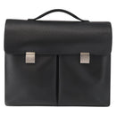 LOUIS VUITTON Taiga Serviette Kazan Business Bag Ardoise M30802 LV Auth bs31723-13