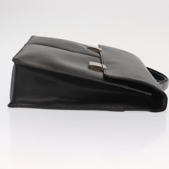 LOUIS VUITTON Taiga Serviette Kazan Business Bag Ardoise M30802 LV Auth bs31723