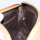 CHANEL Matelasse Fringe Chain Shoulder Bag Lamb Skin Brown Gold CC Auth bs31725-19