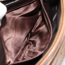 CHANEL Matelasse Fringe Chain Shoulder Bag Lamb Skin Brown Gold CC Auth bs31725-22