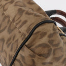 Chloe Etel Hand Bag Leather Beige Gold Auth bs31728-11