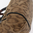 Chloe Etel Hand Bag Leather Beige Gold Auth bs31728-12