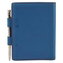 HERMES Agenda PM Day Planner Cover Leather Blue Auth bs31730-3