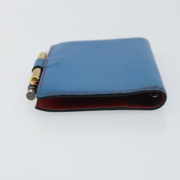 HERMES Agenda PM Day Planner Cover Leather Blue Auth bs31730