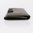 BVLGARI Salvatore Ferragamo Wallet Leather Canvas 2 Set Beige Khaki Auth bs31731-12