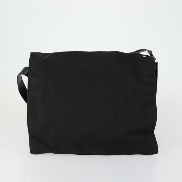 GUCCI Hand Bag Leather nylon 3 Set Black Auth bs31734