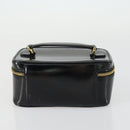 GUCCI Hand Bag Leather nylon 3 Set Black Auth bs31734-17