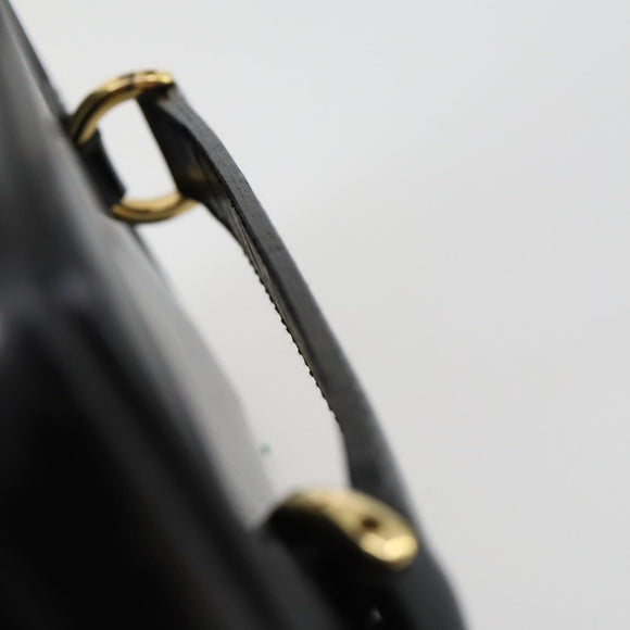 GUCCI Hand Bag Leather nylon 3 Set Black Auth bs31734